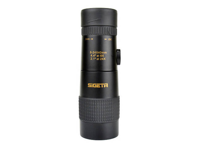Монокуляр Sigeta Haunt 8-24x40 (штатив, адаптер для смартфона) (65421) - Фото 5