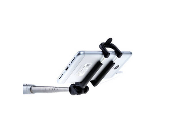 Монопод для селфі Grand-X Metallic Jack 3,5 U-кріплення 170-750мм Silver (MPGJMS) - Фото 4