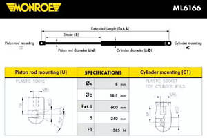 MONROE ML6166