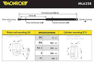 MONROE ML6328