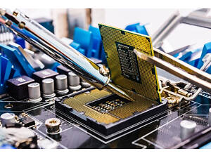 Монтаж плат, пайка РЭА