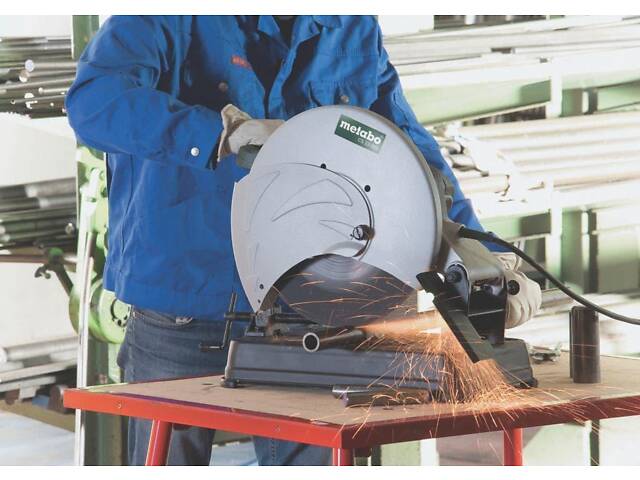 Монтажна пила по металу (труборіз) Metabo CS 23-355 пила торцювальна по металу, відрізний верстат (602335000) - Фото 3