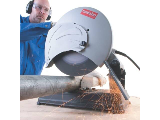Монтажна пила по металу (труборіз) Metabo CS 23-355 пила торцювальна по металу, відрізний верстат (602335000) - Фото 5