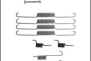 Монтажний комплект тормозной колодки 1050636