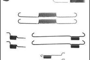 Монтажний комплект тормозной колодки 1050815