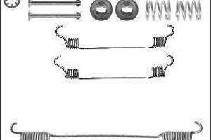 Монтажний комплект тормозной колодки