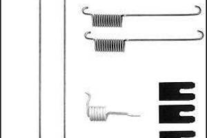 Монтажний комплект тормозной колодки