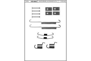 Монтажний комплект тормозной колодки