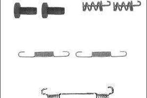 Монтажний комплект тормозной колодки