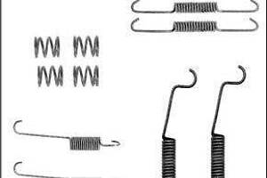 Монтажний комплект тормозной колодки