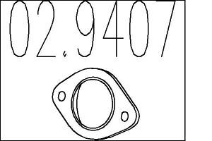 Монтажное кольцо VOLVO V70 (285) / VOLVO S80 (184) / VOLVO S60 (384) 1996-2015 г.