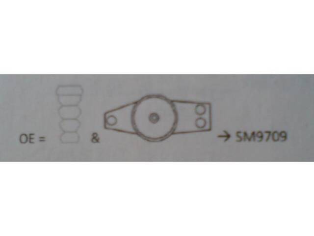 Монтажный к-кт амортизатора AUDI TT (8J9) / AUDI A3 (8P1) 2003-2022 г.