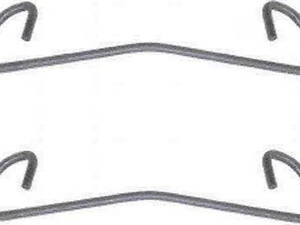 Монтажний комплект гальмівної накладки TEXTAR 82029200 Ford Fiesta, KA, Fusion; Dacia Logan; Fiat Panda, Punto, 500; Maz