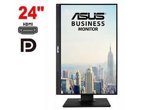 Монитор Asus BE24WQLB / 24' (1920x1200) IPS / 1x HDMI, 1x DP, 1x VGA, 3x USB 2.0, 2x Audio / 2х 2W / VESA 100x100 / Pivo