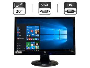 Монитор Б-клаcc HP S2031a / 20' (1600x900) TN / VGA, DVI / Встроенные колонки 2x 2W + Кабель питания б/у