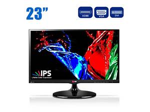 Монитор Б-класс LG Flatron 23EA63V-P / 23' (1920x1080) IPS / HDMI, DVI, VGA / VESA 75x75 б/у