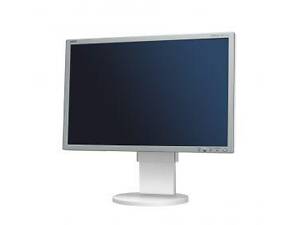 Монитор Б/У NEC MultiSync EA221WMe / 22' (1680x1050) TFT TN+film / USB, VGA, DVI-D / царапина на матрице / встроенные ко