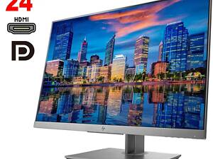 Монітор HP EliteDisplay E243i / 24' (1920x1200) IPS / 1x HDMI, 1x DisplayPort, 1x VGA, 3x USB 3.0 / VESA 100x100 / Pivot