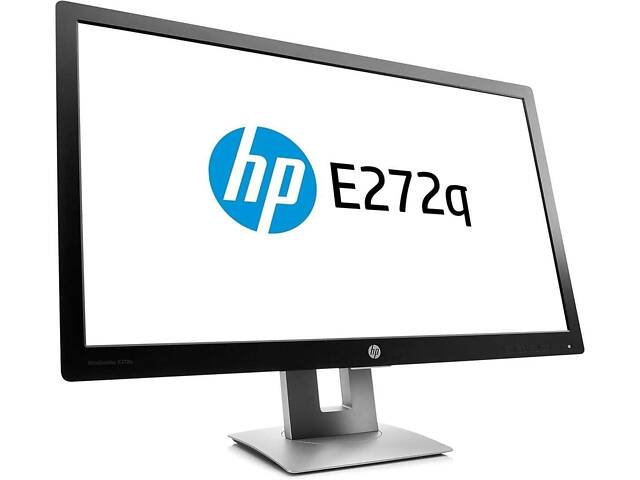Монитор HP EliteDisplay E272Q / 27' (2560x1440) IPS / 1x HDMI, 1x DP, 1x VGA, 3x USB 2.0 / VESA 100x100 / Pivot - Фото 4