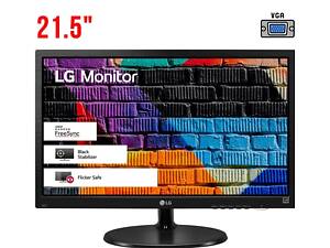Монитор LG 22M38A-B / 21.5' (1920x1080) TN / VGA / VESA 75x75 б/у