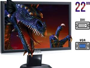 Монитор ViewSonic VX2240W / 22' (1680x1050) TN / DVI, VGA / VESA 100x100 б/у