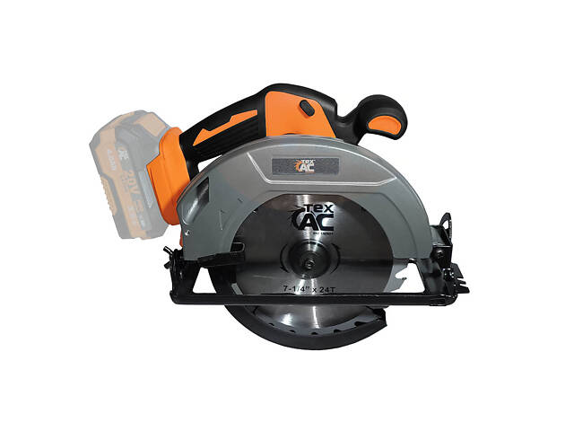 Мощная аккумуляторная дисковая циркулярная пила Tex.AC TAOE-CS185: без АКБ, диск 185мм (TAOE-CS185) - Фото 2