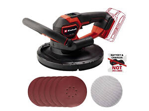 Потужна акумуляторна шліфмашина для стін безщіткова Einhell TP-DWS 18/225 Li BL Solo : без АКБ, Ø 225 мм (4259995)