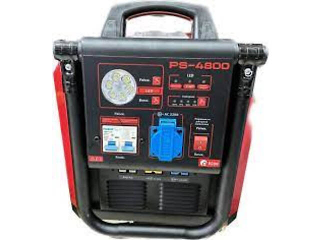 Мощная аккумуляторная станция Edon PS-4800 : 3.5/4.0 кВт, чистая синусоида, 2400 Вт/ч - Фото 2