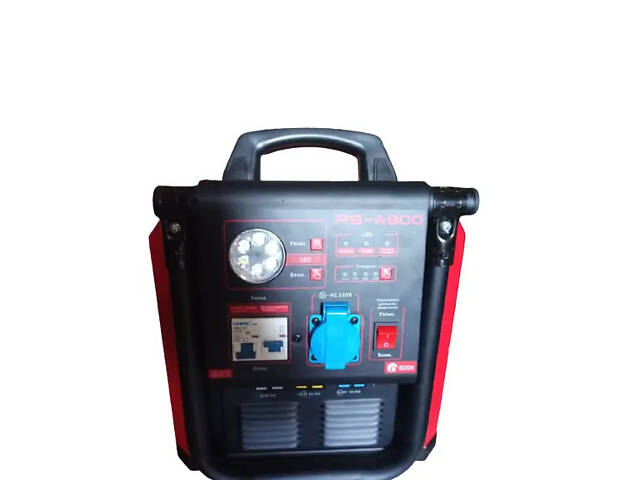 Мощная аккумуляторная станция Edon PS-4800 : 3.5/4.0 кВт, чистая синусоида, 2400 Вт/ч - Фото 8