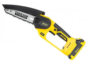 Потужна акумуляторна ланцюгова міні пила Asaka ASCD : з АКБ 21V 2.0 Ah, шина 15см (ST-ASCD-21V)