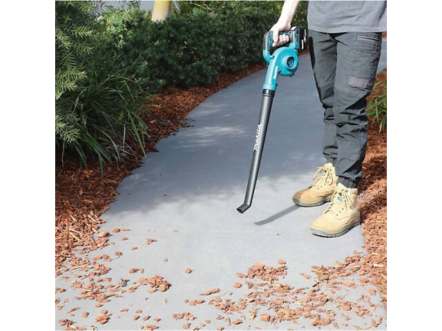 Потужна акумуляторна повітродувка Makita DUB186Z : без АКБ, швидкість повітря 68 м/с, об'єм повітря 3,2 м³/хв - Фото 4