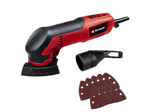 Мощная дельташлифовальная машина Einhell TC-DS 20 E: 200 Вт, колебания 12000-22000 мин