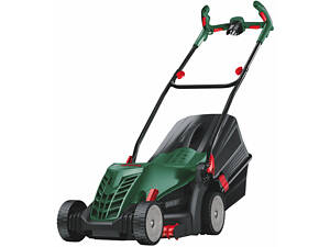 Потужна газонокосарка електрична Bosch UniversalRotak 34-405 : 1.3 кВт, ширина захвата 34 см (06008A6401)