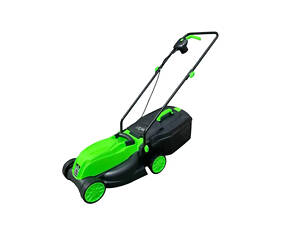 Потужна газонокосарка електрична KING KGLM32 : 2000 Вт, ширина скошування 320 мм, 25 л