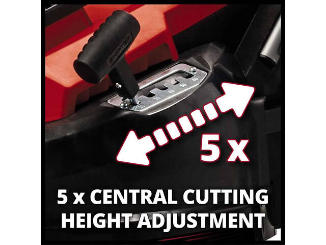 Потужна газонокосарка електрична Einhell GC-EM 1600/37 : 1600Вт, скошування 37см (3400080) - Фото 2