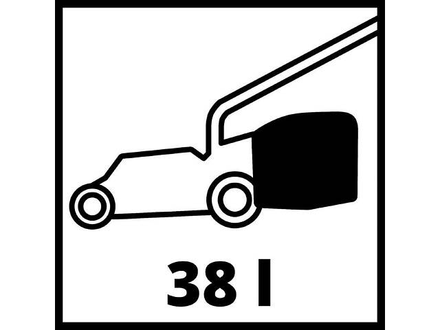 Потужна газонокосарка електрична Einhell GC-EM 1600/37 : 1600Вт, скошування 37см (3400080) - Фото 6