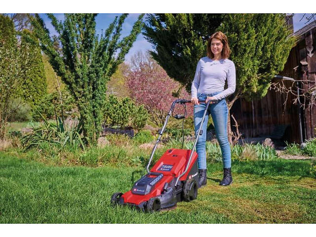 Потужна газонокосарка електрична Einhell GC-EM 1600/37 : 1600Вт, скошування 37см (3400080) - Фото 9