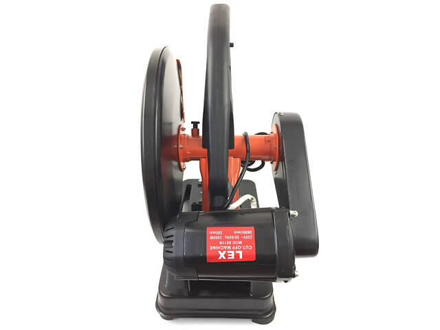 Мощная монтажная пила по металлу (труборез) LEX 8011B: 2.9 кВт, диск 350 мм (8011B) - Фото 5