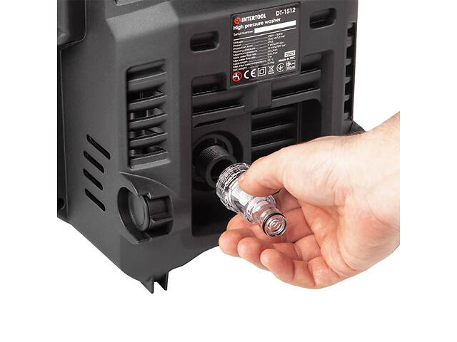 Потужна мийка високого тиску (керхер) INTERTOOL DT-1512 : 1200 Вт, макс. 6.5 л/хв, 70-100 бар - Фото 7