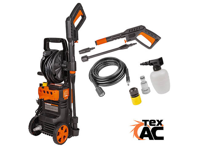 Мощная мойка высокого давления Tex.AC ТА-03-510 : 2000Вт, 150 бар, 420 л/ч, минимойка для авто - Фото 2
