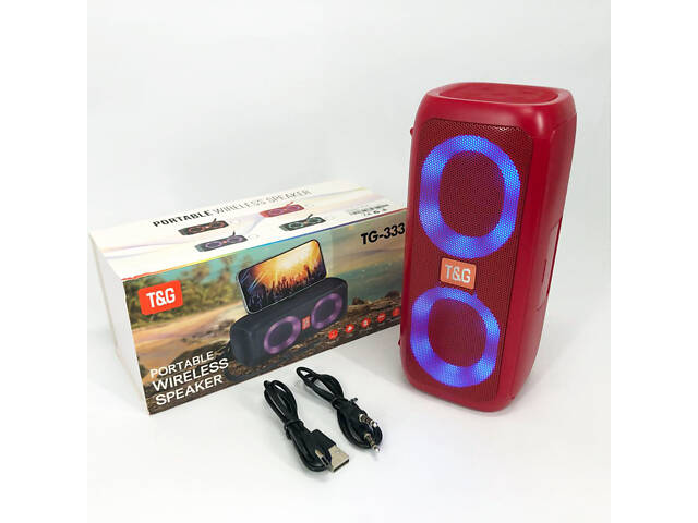 Мощная переносная акустическая колонка, Колонка с функцией зарядки, Объемный звук Bluetooth колонки HA-67 - Фото 7