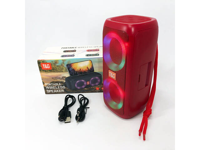 Мощная переносная акустическая колонка, Колонка с функцией зарядки, Объемный звук Bluetooth колонки HA-67 - Фото 3