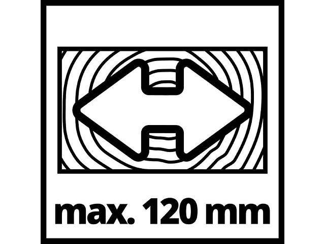 Потужна торцювальна пила Einhell TC-MS 216 : 1400 Вт, диск 216 мм, 48 зубів, 5000 об/хв (4300370) - Фото 8