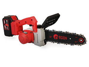 Потужна ланцюгова акумуляторна пила Edon UNS-21/25BL : з АКБ 21V 4.0 Ah, шина 25 см