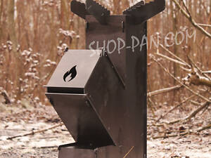 Потужна туристична піч для приготування на природі