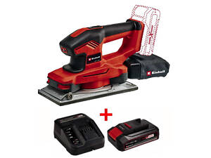 Мощная вибрационная шлифмашина Einhell TE-OS 18/230 Li Solo: с АКБ 18V 2,5 Ah