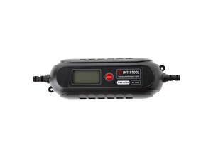 Мощное автомобильное зарядное устройство для аккумулятора INTERTOOL AT-3023: 6/12 V, 0.8 - 3.8 А, 120 Ач