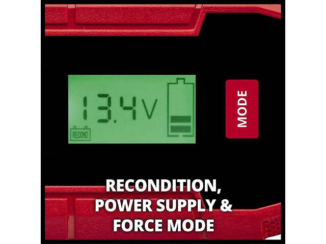 Потужний автомобільний зарядний пристрій Einhell CE-BC 5 M LiFePO4 : 12V, 3-120 Ah (1002251) - Фото 4