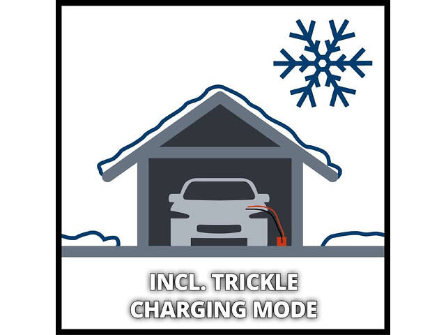 Потужний автомобільний зарядний пристрій Einhell CE-BC 5 M LiFePO4 : 12V, 3-120 Ah (1002251) - Фото 6