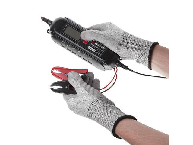 Потужний автомобільний зарядний пристрій для акумулятора INTERTOOL AT-3023 : 6/12 V, 0.8 - 3.8 А, 120 Ач, з мікропроцесором - Фото 6